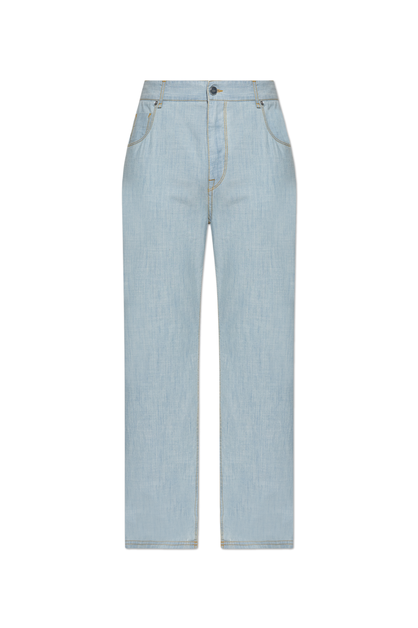 ★【未着用】★【FENDI：フェンディ】◆FENDI♪JEANS◆ Straight jeans Fendi Black size 34 US in Not specified